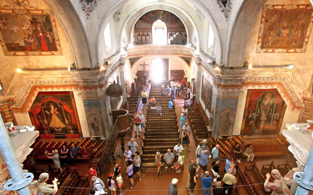 San Xavier restoration